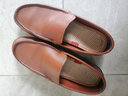 红蜻蜓男鞋2025秋季新款真皮商务休闲男士皮鞋真皮套脚豆豆鞋软底皮鞋男 WTA214522 棕色 新款鞋底 39 实拍图
