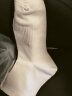 南极人5双袜子男夏季长筒薄款防臭袜黑白色60%棉袜抗菌男士学生运动长袜 【中筒袜】白色5双 均码 晒单实拍图