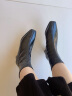 迪芙斯女靴冬季新款短靴女方头鳄鱼纹粗跟瘦瘦靴女DF34116048 鳄纹黑色（主推款短靴） 36 晒单实拍图