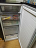 美的（Midea）【冷柜8年好店】家用小冰柜立式冷冻柜侧开门抽屉冰箱单温冷冻冷藏转换一级节能冷柜冷冻柜 180WEM【风冷无霜电子控温】 180L 实拍图