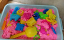 乐哲太空玩具沙盘套装79件儿童玩具男女孩3-6岁伦堡魔力沙滩模具 实拍图