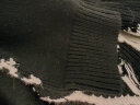 A21针织衫官方2023秋冬新品小个子宽松洋气毛衣女花仙子百搭宽松 黑色 L 实拍图