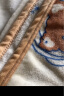 南极人（NanJiren）毛毯牛奶绒办公室空调午睡毯子180*200cm 法兰绒沙发盖毯可铺床 实拍图