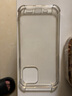 麦酷奇maikuqi 适用苹果12/12pro通用手机壳 iPhone12/12pro通用保护套 全包气囊四角防摔壳透明男女款 实拍图