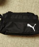 彪马（PUMA）男包女包 运动包单肩包桶包大容量旅游行李包休闲斜挎包健身拎包 黑色-沥青色/约47*21*22.5cm/拉链侧边袋 OSFA 实拍图