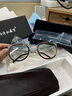 目师傅私藏货姜文同款超轻纯钛8g可配近视眼镜框复古圆框无螺丝手工眼镜架9704 玳瑁色+灰色翻盖夹片 单镜框46小码 实拍图