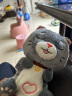 趣巢抖喵斑布猫电动玩具会唱歌跳舞仿真猫咪毛绒玩偶公仔儿童生日礼物 抖喵+巴塔木（游戏互动科普） 33cm 实拍图