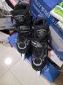 小状元 溜冰鞋成人轮滑鞋超大43-46码旱冰鞋男女可调滑冰鞋黑色XL码 实拍图