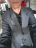卡度顿西服套装男三件套职业商务小西装正装外套男修身新郎伴结婚礼服 灰色双扣【西服+西裤+马甲+衬衫 M 【75-100斤】+8件礼品 实拍图