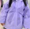 【御寒系列】太平鸟童装女童羽绒服冬装蝴蝶结三防滑雪服外套 实拍图