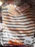 班尼路（Baleno）儿童针织毛衣秋冬款中大童韩系条纹上衣男女童冬装保暖内搭毛线衣 实拍图