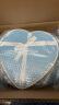 WEDGWOOD母亲节礼物 威基伍德 张艺兴同款 金粉年华马克对杯心型礼盒-蓝配灰 实拍图