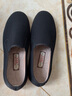 布足缘老北京布鞋男冬季加绒保暖棉鞋牛筋底传统手工防滑软底一脚蹬男鞋 黑色 相巾口 单鞋 43 实拍图