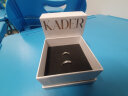 卡蒂罗（KADER）共度爱河足银情侣戒指一对男女款结婚订婚对戒生日礼物送女友 实拍图