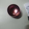 钛途（TITO TITANIUM） 纯钛茶碗99.5%钛合金双层水杯户外功夫茶具餐具旅行用具运动携带  纯钛茶碗-冰花玫红 实拍图