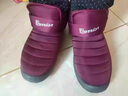 回力棉鞋女冬季加绒加厚老人保暖鞋老式妈妈防滑老年人雪地靴女款 紫红色-女款【建议选大一码】 37 实拍图