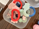 babycare婴幼儿手摇铃玩具0-1岁新生儿趣味安抚牙胶玩具10套装罗拉红 实拍图