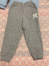 361°童装 儿童裤子25春季男女童3-14岁针织长裤 【加绒】浅瓦花灰 110 实拍图