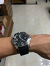 积优（JEAYOU）浪琴康卡斯表带胶带优原装氟橡胶手表带男士代用浪琴运动系列潜水专用L3.781 782表盘39 41 43 黑色【康卡斯专用】 21mm 升级扣 实拍图