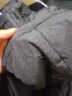 卡帝乐鳄鱼羽绒服男冬季新款白鸭绒男士连帽加厚保暖冬装外套潮 黑色 2XL 实拍图