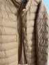 雪中飞男女立领秋羽绒百搭轻薄鸭绒立领修身轻盈隐藏式口袋 X-驼褐|7786-男 4XL 195/112A 实拍图