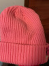FILA FUSION斐乐潮牌情侣款小F多彩针织帽季新款时尚毛线帽 玫粉色-PK XS 晒单实拍图