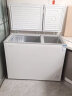 美菱（MeiLing）冰柜220升低霜家用双箱双温商用小冷柜一级能效低噪母婴母乳冷藏冷冻大容量冰箱 BCD-220DT 220L 实拍图