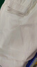 皮尔卡丹高级感亚麻棉质半身裙女夏新款有口袋中长款宽松显瘦A字大摆长裙 白色 M 实拍图