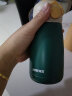 哈尔斯（HAERS） 哈尔斯保温杯304不锈钢女士学生便携小巧弹跳盖高颜值水杯子定制 380ml绿色 晒单实拍图