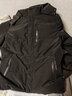 泰勒绅士 中老年羽绒服男短款加厚爸爸冬装连帽外套 纯黑色 4XL/195建议190-210斤左右穿 实拍图
