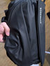 袋鼠胸包男斜挎包男士单肩包学生小背包防泼水休闲牛津布运动包 黑色【磁吸版】 实拍图