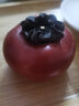 容山堂紫砂小柿子茶宠摆件事事如意家用可养功夫茶具茶桌茶玩配件 紫砂仿生茶宠摆件-朱红大号 实拍图