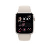 Apple Watch SE 2022款智能手表GPS款40毫米星光色铝金属表壳星光色运动型表带 健康电话手表  MNJP3CH/A 实拍图