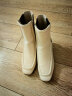 爱步（ECCO）【618大促】切尔西靴  冬季女靴皮靴女 型塑290743 石灰色29074301378 36 晒单实拍图