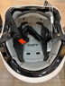 野马（YEMA）3C认证359S电动摩托车头盔男女夏天防晒轻便式半盔电瓶车安全帽 夏季 均码 陶瓷白+咖色短镜 实拍图