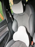 巫记适用奥迪A3/A4l/A5/A6/A7汽车头枕护颈枕Q2/Q3/Q5L车内饰用品腰靠 奥迪专用-黑灰色 【头枕+腰靠】 实拍图