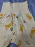 童泰宝宝套装四季纯棉婴儿衣服圆领高腰家居服男童女童无骨睡衣 黄色 90 cm 实拍图