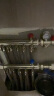 全铜一体地暖分水器家用全套阀门配件暖气地热管分集水器兴中德 5路（全铜双阀大体） 实拍图