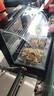 嘻嘻御姐食品保温柜商用加热箱展示柜蛋挞小型台式新款食品板栗汉堡展示柜 黑弧小两盘3层 官方标配 实拍图