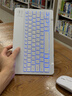 GOMI适用苹果ipad10.2/11代无线蓝牙键盘air2/3/7鼠标mini5/4便携pro11外接手机 背光10寸白键盘+(带鼠标）+收纳包/支架/充电线 实拍图