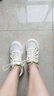 回力官方女鞋子女秋季小白鞋女皮面防水运动鞋女百搭板鞋女增高休闲鞋 珍珠米白-【潮流百搭】 35 实拍图