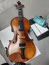 克莉丝蒂娜（Christina）小提琴专业考级演奏儿童初学者手工成人学生小提琴送琴盒琴弦肩托 V04新款哑光 1/2身高130cm以上 实拍图