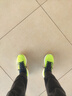 Saucony索康尼驭途17跑鞋男减震透气训练鞋跑步运动鞋子RIDE17 荧光绿兰220 40 实拍图