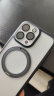 图拉斯O2支点壳 适用苹果15promax手机壳iPhone 15 Pro Max保护套Magsafe支架磁吸充电防摔壳【黑白色】 晒单实拍图