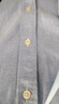 与狼共舞【100%棉】轻商务休闲男士长袖衬衫轻正装 103灰蓝 185  实拍图