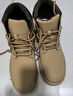 回力（Warrior）官方马丁靴男鞋秋冬英伦风大黄靴子男士厚底工装复古高帮靴棕色42 实拍图