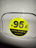 3m反光贴95号加油盖车贴汽车贴纸直径10.5cm荧光黄绿色 实拍图