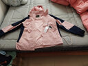 啄木鸟冲锋衣外套女春秋冬三合一可拆卸登山妈妈风衣订制工作服团购LOGO 女款粉色单外套 4XL（有5XL需要请联系客服咨询） 实拍图