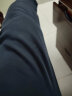 安踏运动裤男士夏季款休闲跑步长裤束脚篮球卫裤冰丝速干裤健身裤子男 -1基础黑/字母/针织 L/175 实拍图