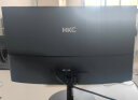 HKC 23.6英寸1800R曲面屏幕HDMI微边框 1080p高清低蓝光不闪屏 电脑办公液晶显示器 C240 实拍图